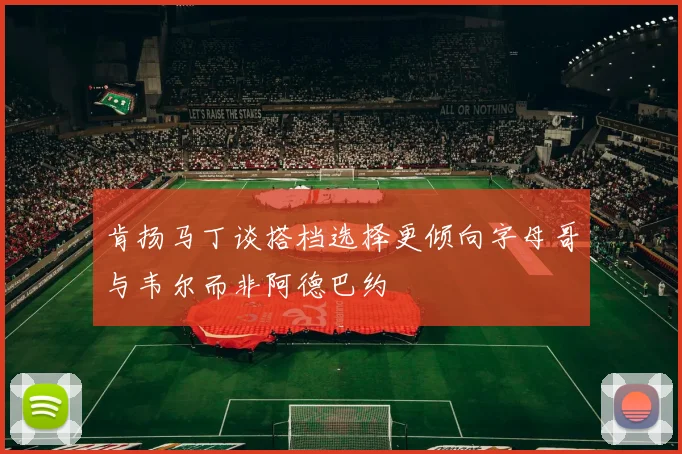肯扬马丁谈搭档选择更倾向字母哥与韦尔而非阿德巴约